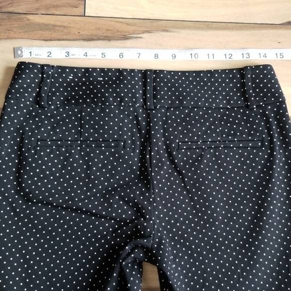 Ann Taylor Loft polka dot pants - Picture 2 of 8
